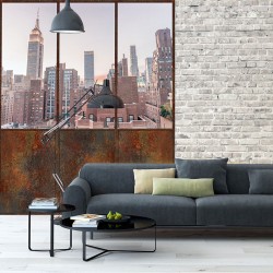 Papier peint adhésif panoramique Verrière New York City