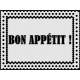 Set de table Bon Appétit !