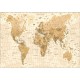 Papier peint adhésif panoramique World Map