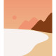 Papier peint adhésif panoramique Sunset Beach
