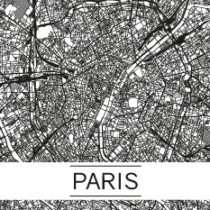 City Map Paris