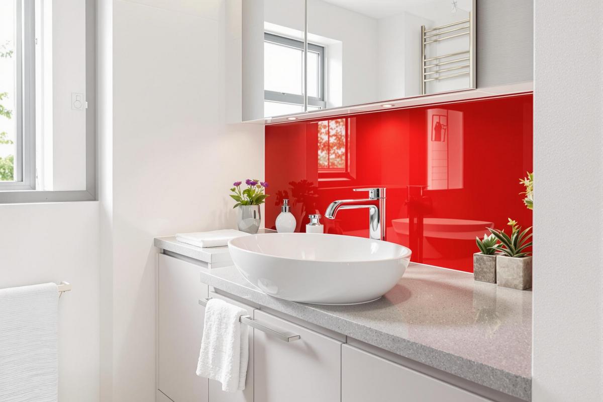 Crédence rouge pvc salle de bain : style et praticité.jpg