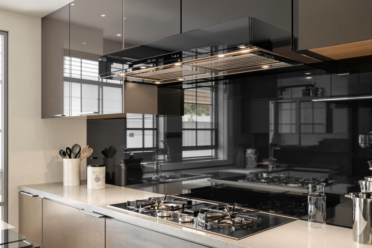 Fond de hotte noir brillant en alu composite adhésif.jpg