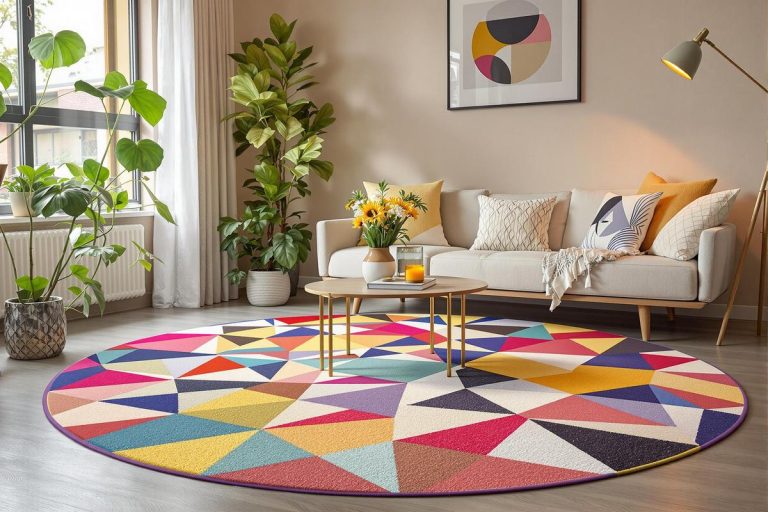 Tapis vinyle rond : esthétique et praticité pour votre intérieur.jpg